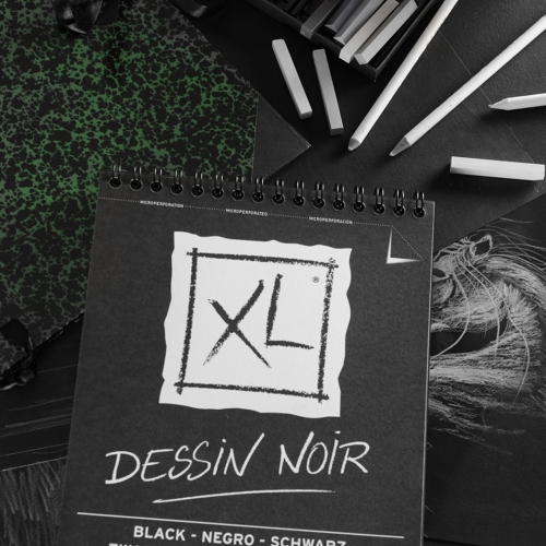 Beula Arkitec: Block XL Dessin Noir 150gr Canson