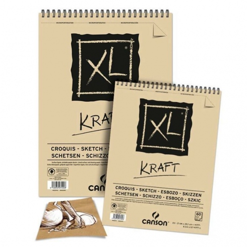 Beula Arkitec: Block XL Kraft 90gr Canson