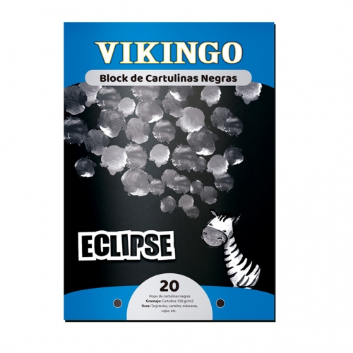 Beula Arkitec: Block de Cartulinas Negras Vikingo Eclipse