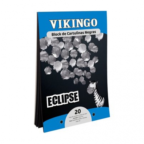 Beula Arkitec: Block de Cartulinas Negras Vikingo Eclipse