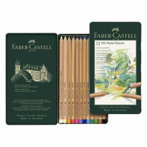 Beula Arkitec: Set x 12 Lápices Pitt Pastel