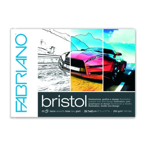 Beula Arkitec: Block 250gr Bristol Fabriano A3
