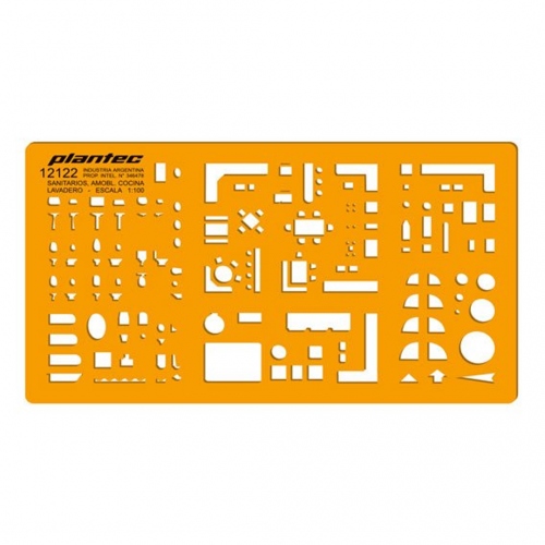 Beula Arkitec: Plantilla Plantec Sanitarios - Cocina - Lavadero Esc 1:100 2122