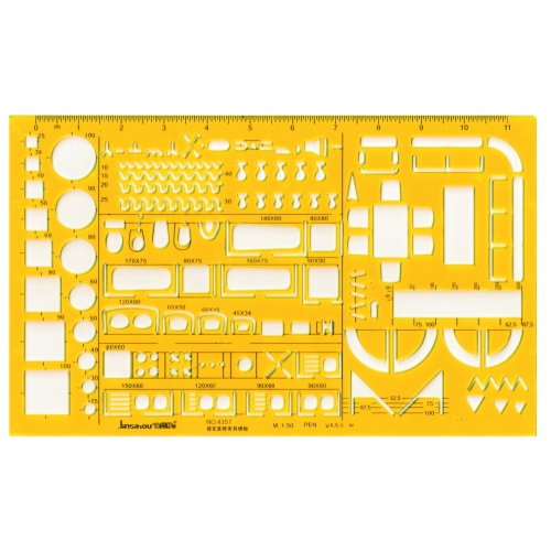 Beula Arkitec: Plantilla Jinsihou Muebles Esc 1:50 4357