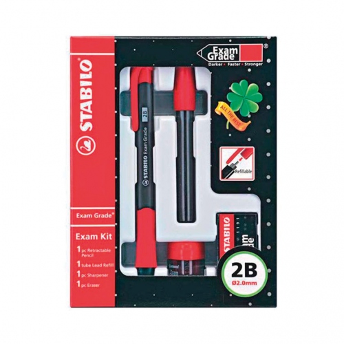 Beula Arkitec: Portaminas 2.0mm Kit Exam Stabilo