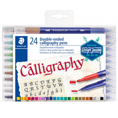 Beula Arkitec: Set x 12 Marcadores Calligraphy Staedtler