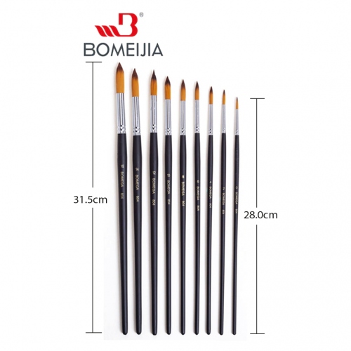 Beula Arkitec: Set x 9 Pinceles Artist Brush Bomega