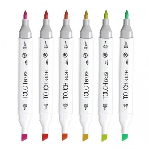 Beula Arkitec: Marcador Touch Brush x Unidad R2 - BG53