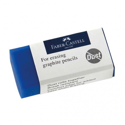 Beula Arkitec: Borrador Azul Dust Free Faber - Castell