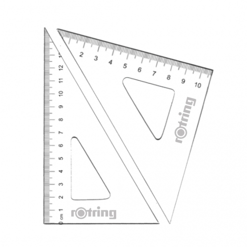 Beula Arkitec: Set de Escuadras 15cm Rotring