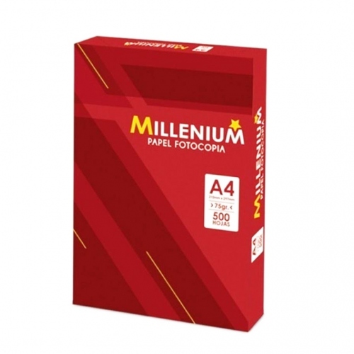 Beula Arkitec: Pqte x 500 Hojas Papel Fotocopia Bond 75gr Millenium