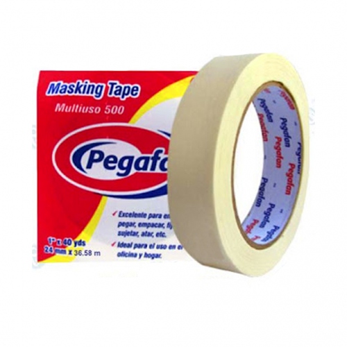 Beula Arkitec: Cinta Masking tape Escolar Pegafan 24mm x 18mt