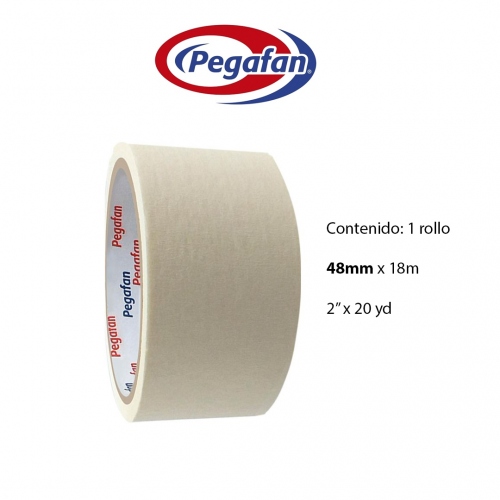 Beula Arkitec: Cinta Masking tape Escolar Pegafan 48mm x 18mt