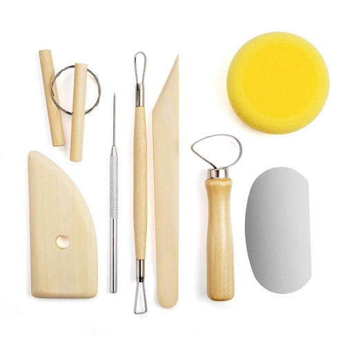 Beula Arkitec: Kit x 8 herramientas de cerámica y arcilla
