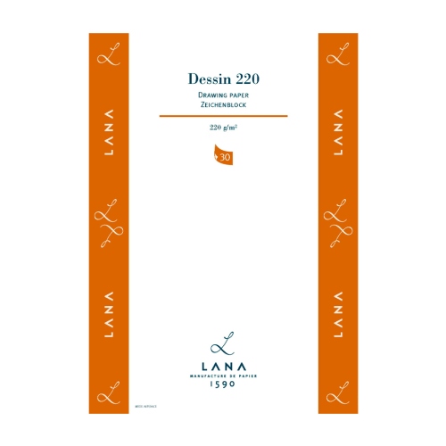 Beula Arkitec: Block Dessin 220gr Lana A3
