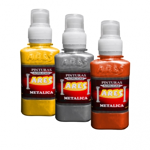 Beula Arkitec: Pintura Acrílica Metálica Ares 100ml