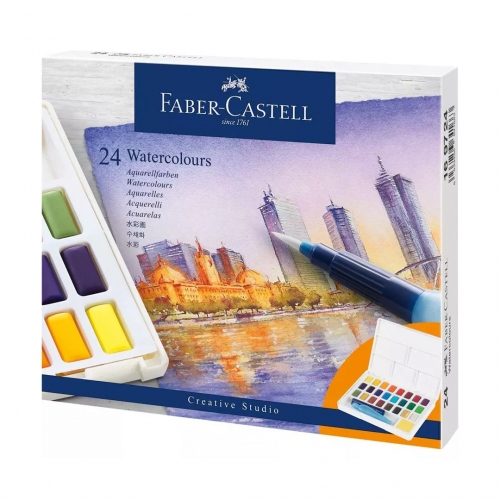 Beula Arkitec: Acuarelas Faber Castell Studio x 24