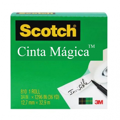 Beula Arkitec: Cinta Scotch Mágica Invisible 19mm x 32.9m