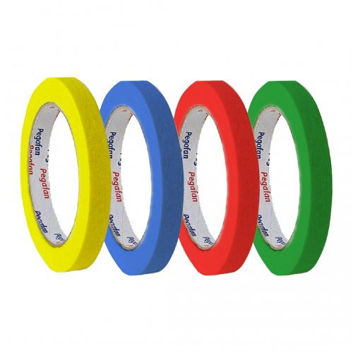 Beula Arkitec: Cinta Masking Tape de Colores Pegafan 12mm x 18mt