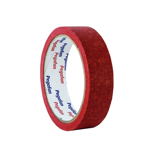 Beula Arkitec: Cinta Masking Tape Pegafan Rojo 1 Pulgada x 20yd 24mm x 18mt