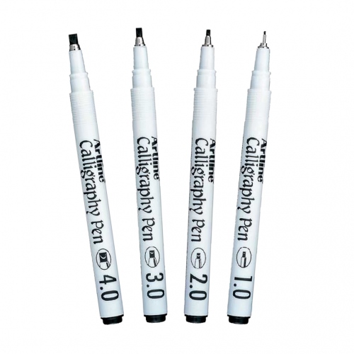 Beula Arkitec: Marcador Artline Calligraphy Pen x Unidad