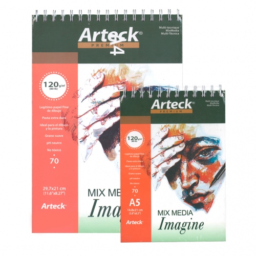 Beula Arkitec: Block Arteck Mix Media Imagine 120gr