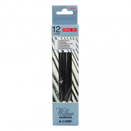 Beula Arkitec: Set x 12 Carboncillo Vegetal Willow 3-5mm