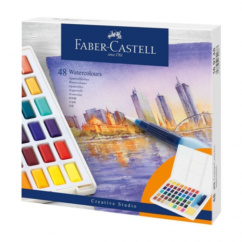 Beula Arkitec: Acuarelas Faber Castell Studio x 48