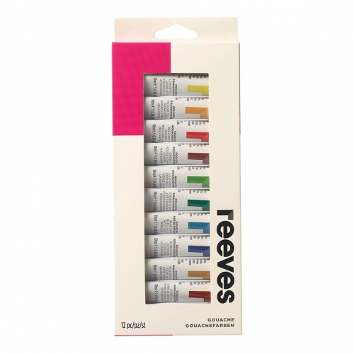 Beula Arkitec: Set x 12 Tubos Gouache 12ml Reeves