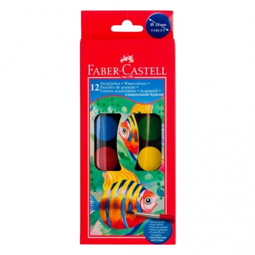 Beula Arkitec: Acuarelas Faber Castell Set x 12