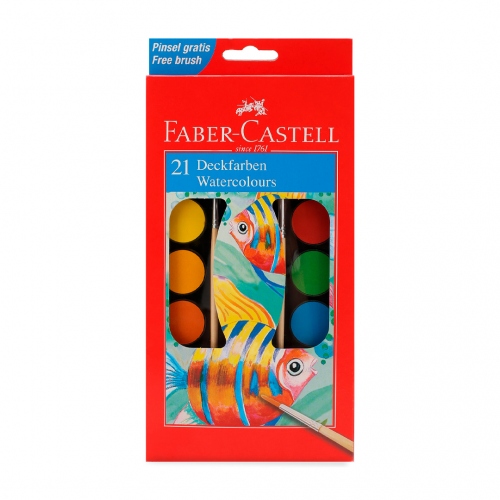 Beula Arkitec: Acuarelas Faber Castell Set x 21