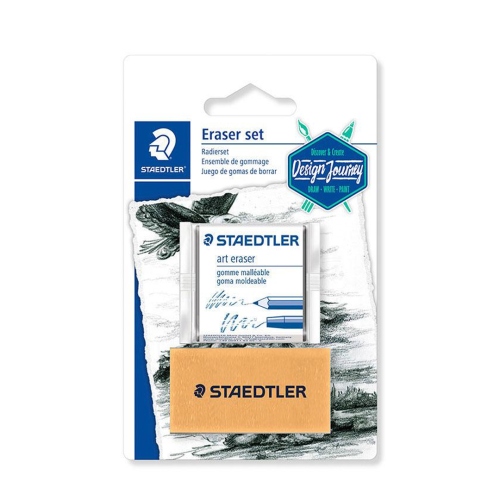 Beula Arkitec: Set x 2 Gomas de Borrar Artístico Staedtler