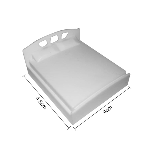 Beula Arkitec: Cama Plástico 2 Plazas Esc 1:50