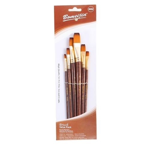 Beula Arkitec: Set x 6 Pinceles Brush Value Pack Bomeijia