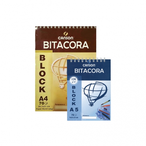 Beula Arkitec: Bitácora Anillado 120gr Canson