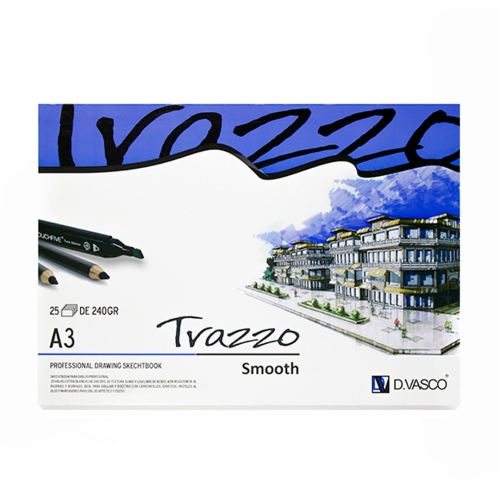 Beula Arkitec: Block Trazzo Smooth 240gr A3 D.Vasco