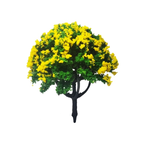 Beula Arkitec: Árbol Esférico con Flores en Miniatura 60mm