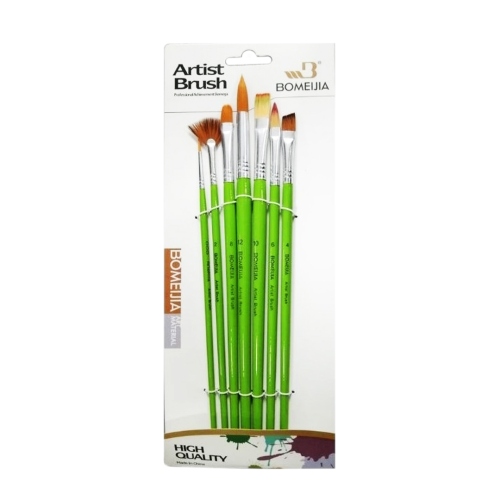 Beula Arkitec: Set x 7 Pinceles Mixtos Bomeijia