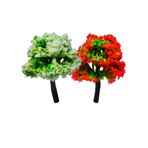 Beula Arkitec: Árbol Esférico con Flores en Miniatura 30mm