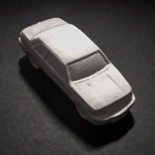 Beula Arkitec: Auto Blanco en Escala 1:50