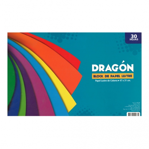 Beula Arkitec: Block Papel Lustre Dragon