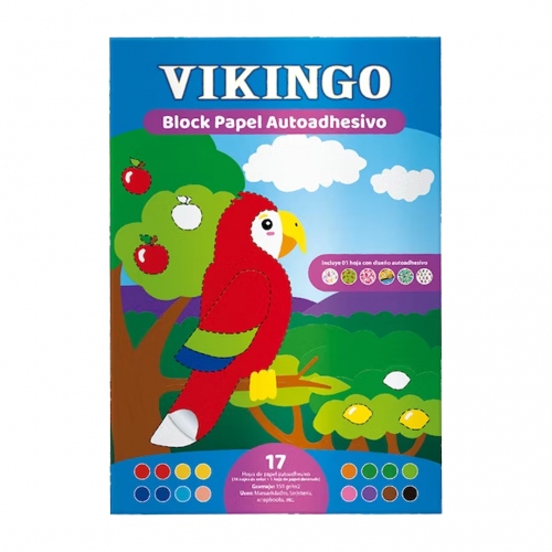 Beula Arkitec: Block Papel Autoadhesivo Vikingo