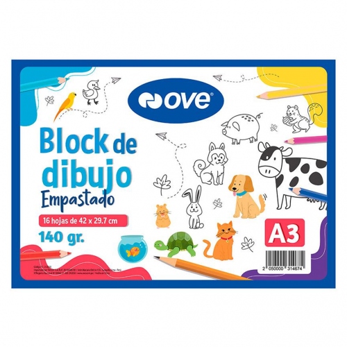 Beula Arkitec: Block de Dibujo A3 Ove