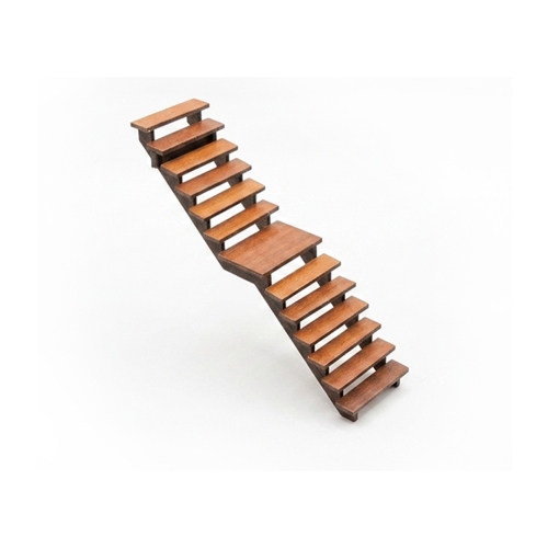 Beula Arkitec: Escalera Recta con Descanso Esc 1:75