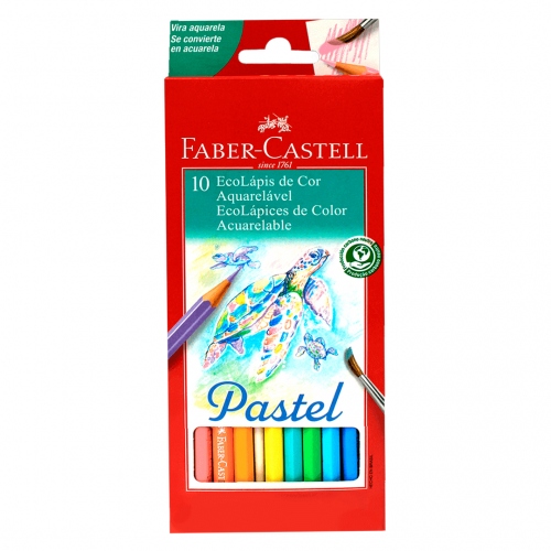 Beula Arkitec: Set x 10 Ecolápices Acuarelables Pastel