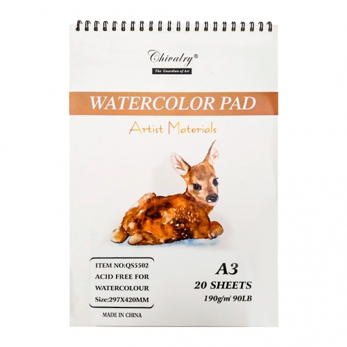 Beula Arkitec: Block 300gr Watercolour Pad Chivalry A3