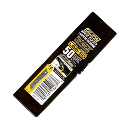 Beula Arkitec: Estuche con 50 Repuesto Olfa 18mm LBB-50
