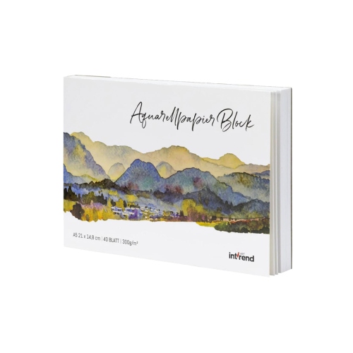 Beula Arkitec: Block 300gr Aquarelle Papier Intrend A5