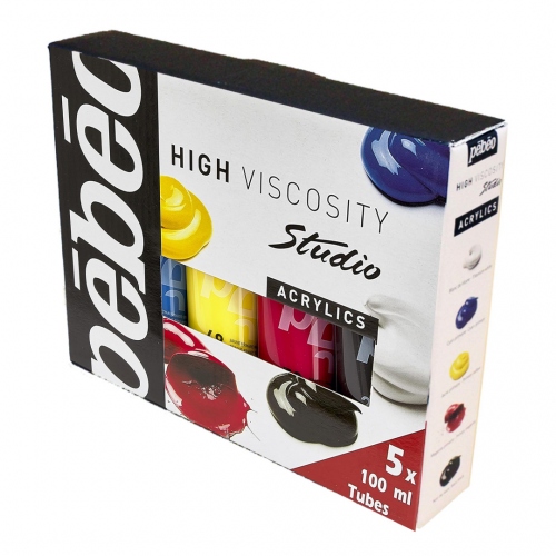 Beula Arkitec: Set x 5 Tubos 100ml Studio High Viscosity Pebeo