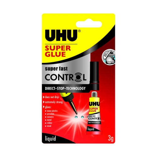 Beula Arkitec: Pegamento UHU Super Glue Control 3 ml